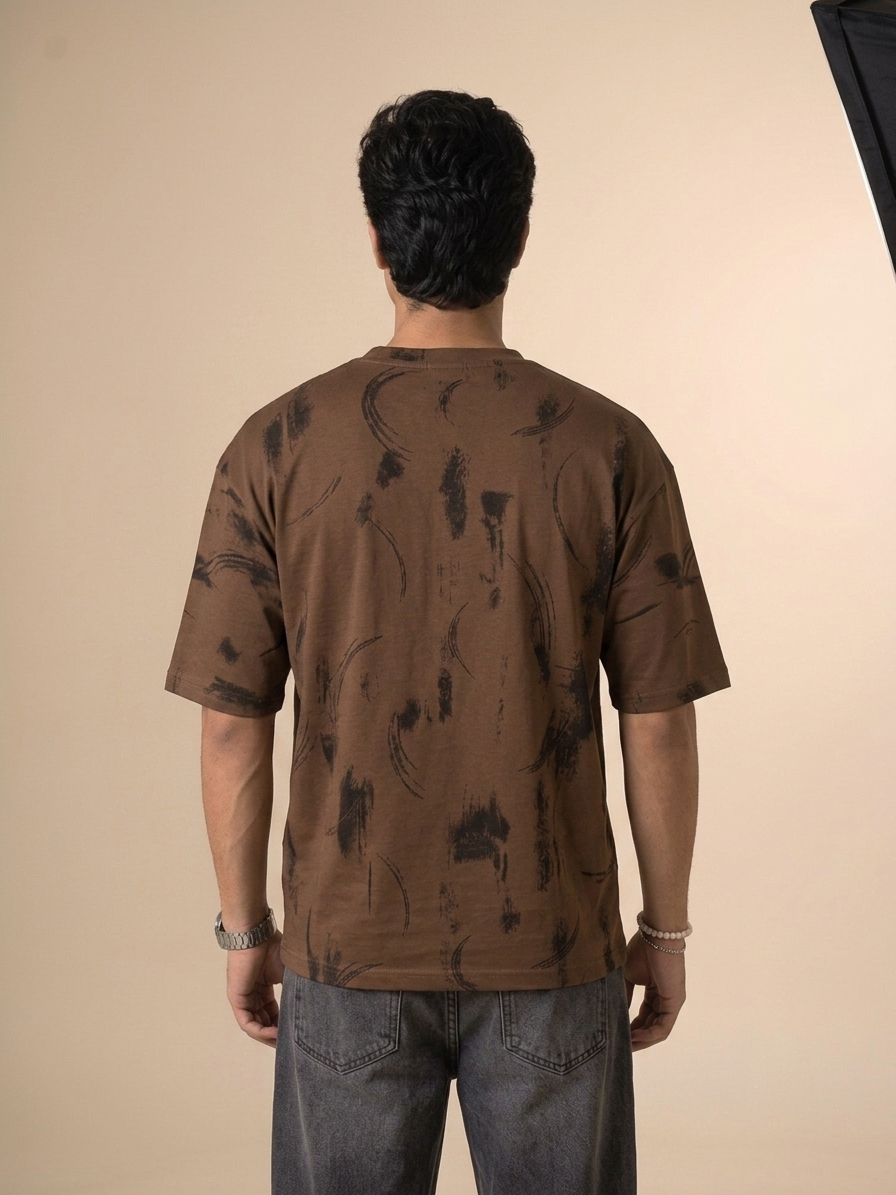Marcar CloudLuxe Abstract Brush Oversized (Mocha)