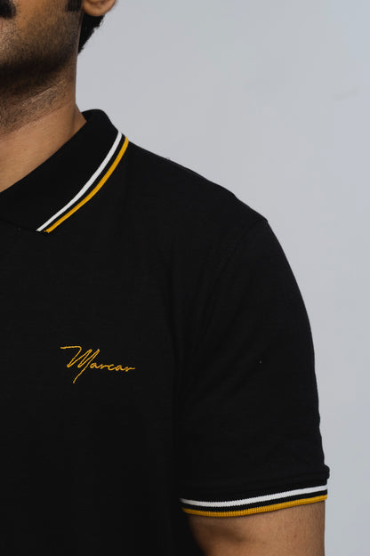 Zénzip Polo Signature Stretch (Black)