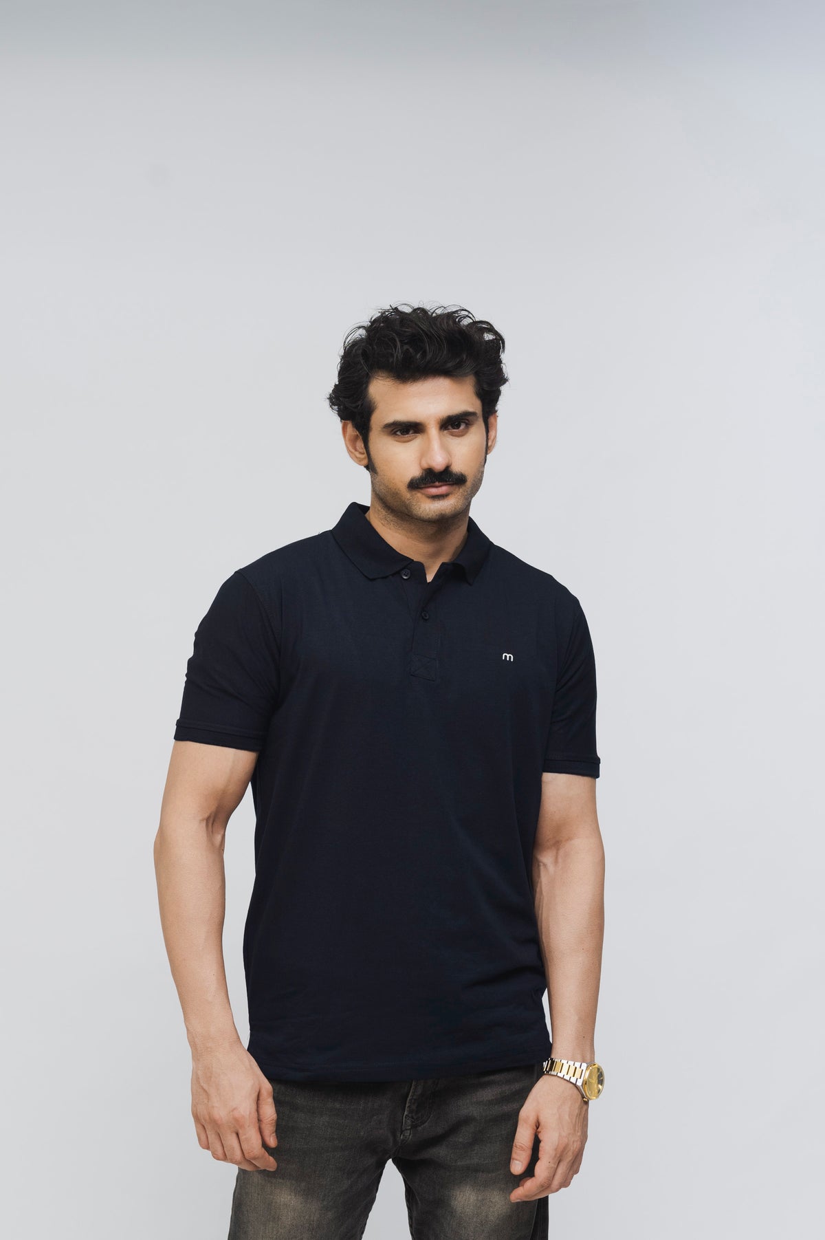 Marcar LuxeStretch  Polo (Navy)