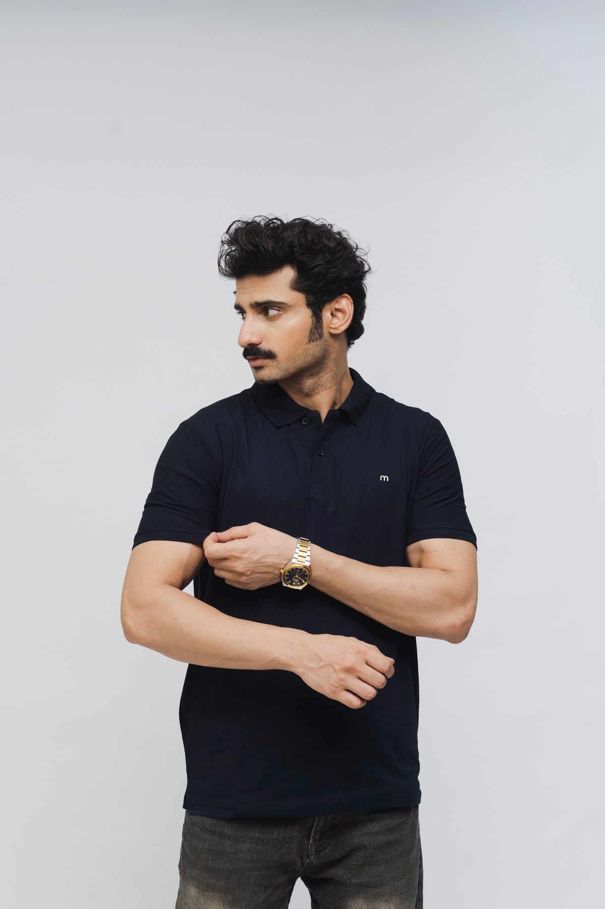 Marcar LuxeStretch  Polo (Navy)