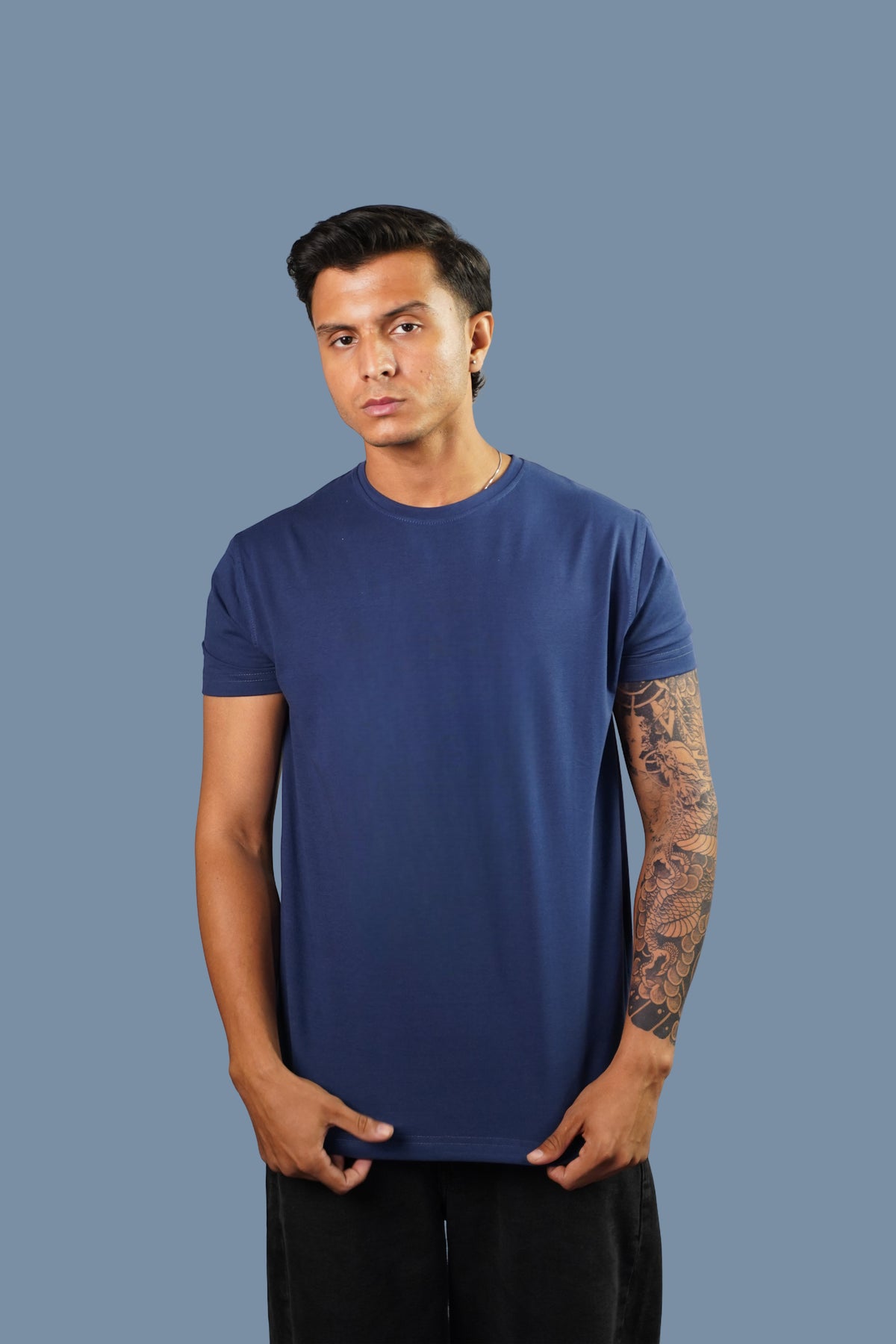 Essentials Trio Pack (Black/White/Denim Blue)