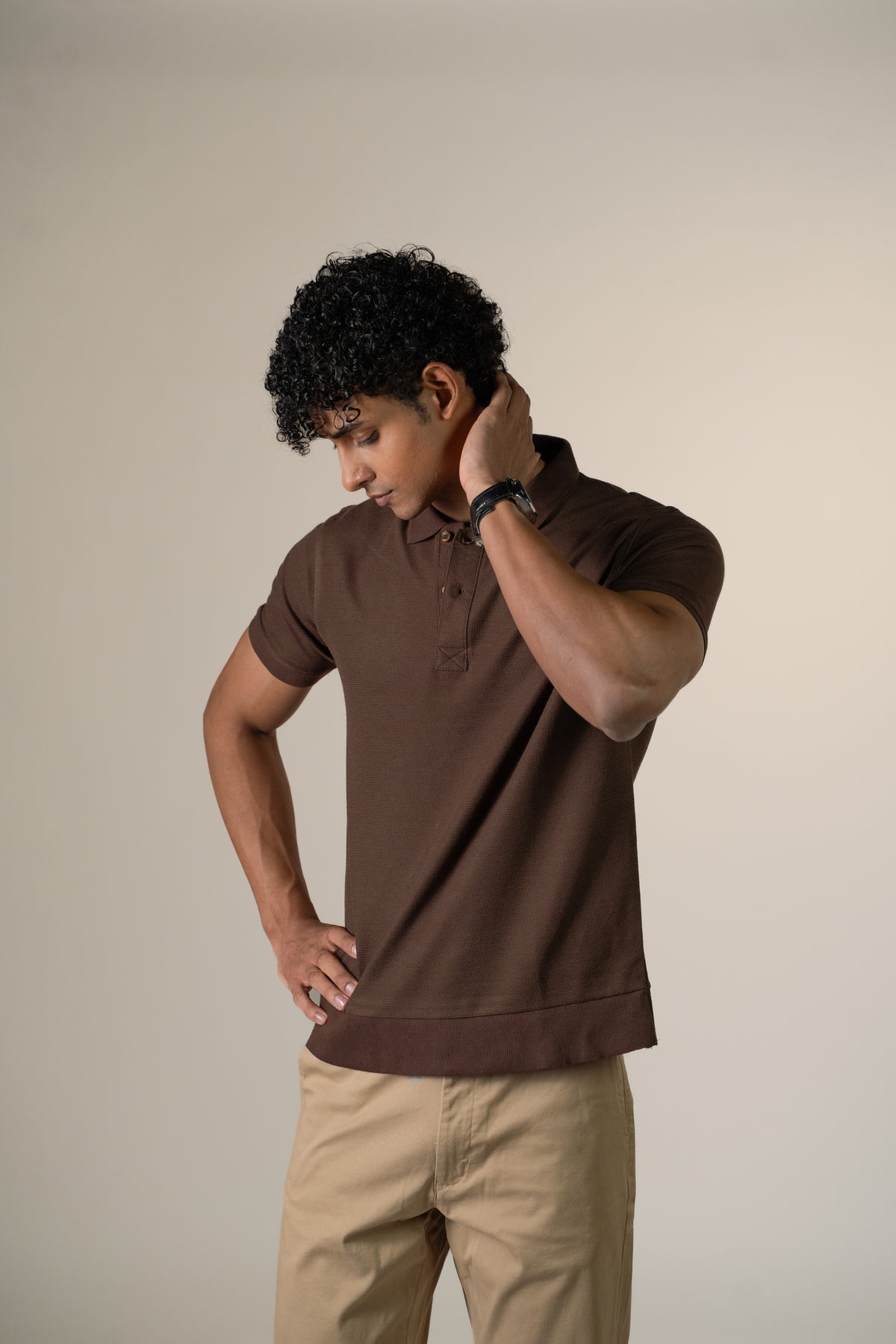 Signature Artisan Knit – Mocha Brown