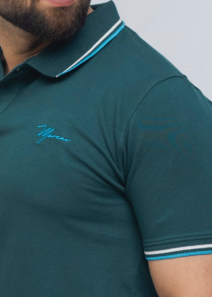 Buttonaire Polo Signature Stretch (Green)