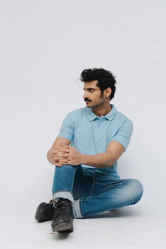 Marcar LuxeStretch  Polo (Sky)